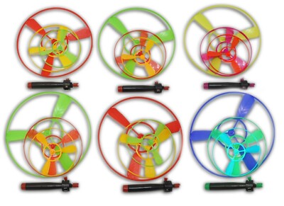 1/3/4/6 X Flugkreisel Propeller Hubschrauber 11 cm Set fliegendes Ufo Flieger  