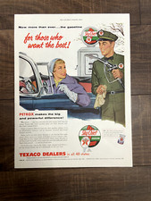 Original 1955 Texaco Ad: Sky Chief, For Those Who Want the Best
