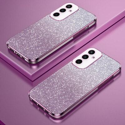Glitzer Hülle Für Samsung Galaxy A57 A55 A37 A17 A07 TPU Handy Case Schutz Cover