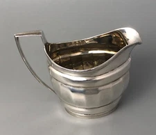 George III Solid Silver Jug S Adams London 1804 143g HZX