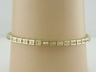 Tennis Bracelet 14K Yellow Gold Finish Diamond 5Ct Round Cut Lab Created Women