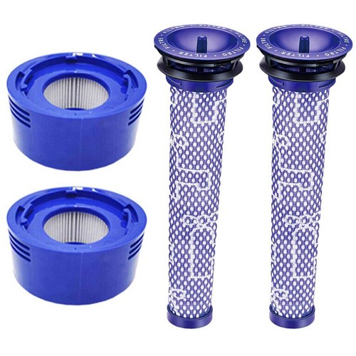 【2 Pack】 Dyson V6 V7 V8 Filter Kit Absolute Animal Motorhead Trigger Replacement - Picture 11 of 11