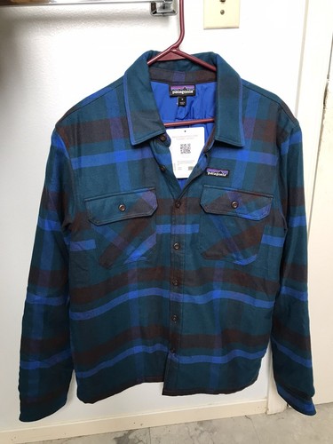 Insulated Fjord Flannel Jacket Blue 