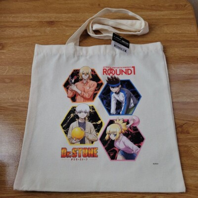 Japan Anime Dr.STONE tote bag popular characters illustration fashionable ver.2
