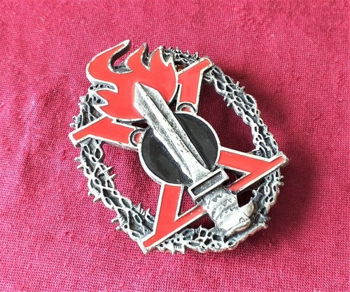 Italian WWII X MAS Alpine Sappers Valanga Bataillon 1943 metallic badge