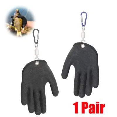 Fishing Catching Hunting Gloves Protect Hand from Puncture Scrapes Fisherman