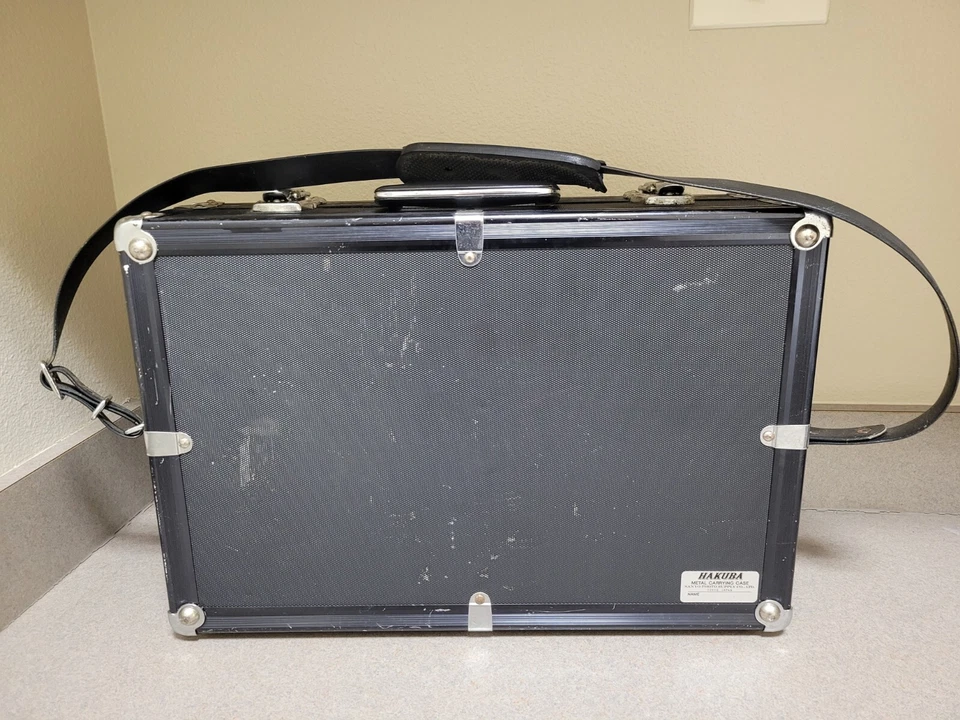 Estuche Rígido de Colección HAKUBA ALUMINIO Cámara Fotografía Negro SANYO Supply Co Foto 2 de 4