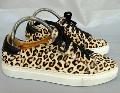 Max Mara Weekend sneakers Animal print ponyskin women size 37