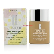 CLINIQUE EVEN BETTER GLOW SPF 15 LIGHT REFLECTING MAKEUP FOUNDATION 1 OZ F/S NIB