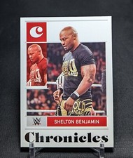 Shelton Benjamin Base Set RAW 2022 Panini Chronicles WWE Card #27