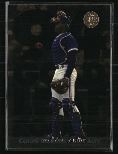 Carlos Delgado #10 — 1994 Leaf Gold Rookies baseball card