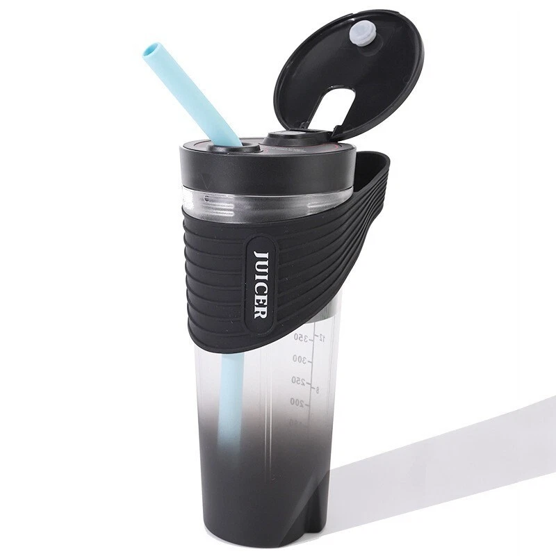 Botella agitadora eléctrica de proteínas USB-C recargable para mezclar proteínas y polvos Foto 3 de 4