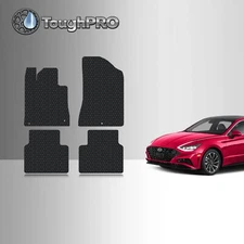 ToughPRO Floor Mats Black For Hyundai Sonata All Weather 2020-2025