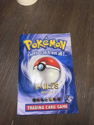 Pokemon Trading Card Game Rules Version 2 Booklet | eBay Pokemon Trading Card Game Rules Version 2 Booklet | eBay