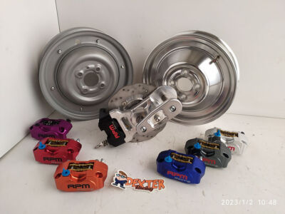 Set Scheibenbremse Vorne DEXTER RACING Vespa 50 N-L-R Zange Verfügbar Farbe