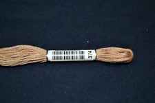 Anchor Cotton Threads for Embroidery Shade 374 Desert Med Dark