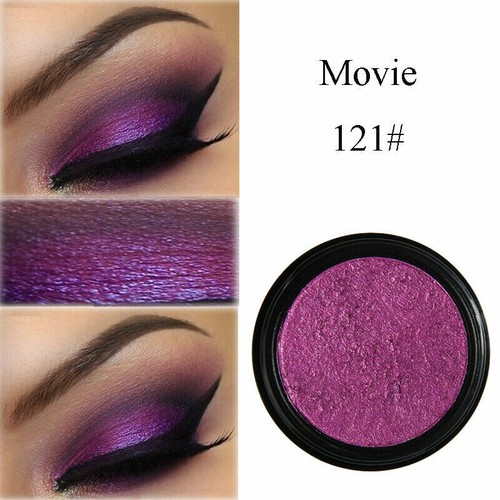 PHOERA Compact Eyeshadow Glitter Shimmer Metallic Pigment Eye Shadow Palette UK - Picture 26 of 33