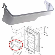 Refrigerator Door Middle Shelf Bin 240337901 Frigidaire FFHT2126LW3 LFHT2131QP0