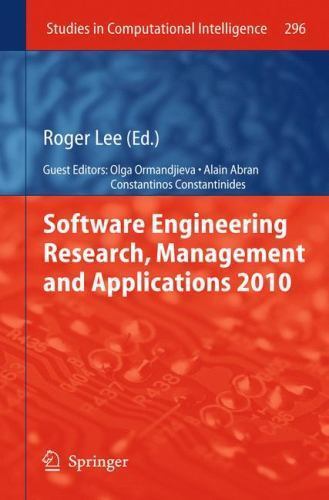 Studies in Computational Intelligence Ser.: Software Engineering ...