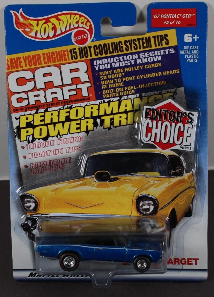 Hot Wheels 2000 Target Exclusive Editor's Choice 5/16 '67 Pontiac GTO
