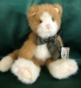 BOYDS COLLECTION PLUSH CAT - GOLDA MEOW - 8