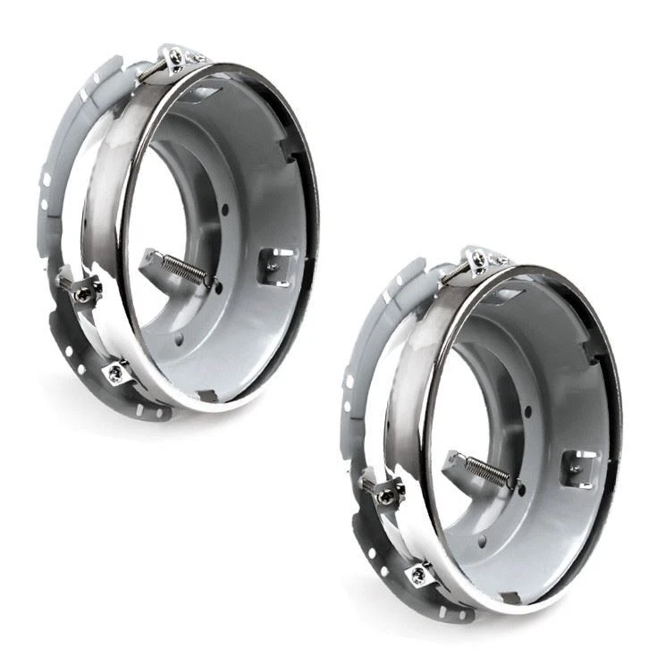 Kit de montaje de cubo de faros VW Bug con anillos cromados. Par izquierda y derecha Foto 2 de 4