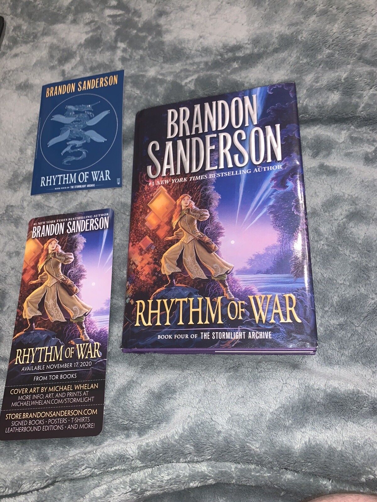 Buy Rhythm of War by Brandon Sanderson signed 1st edition book