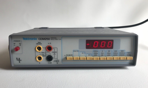 TEKTRONIX CDM250 DIGITAL MULTIMETER ~ AS IS/UNTESTED | eBay