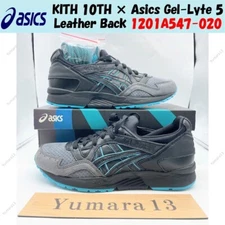 KITH 10TH × Asics Gel-Lyte 5 Leather Back 1201A547-020 Men's Size