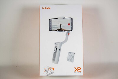 Gimbal Stabilizer for Smartphone, hohem iSteady X2 Gimbal, 3 - Axis White