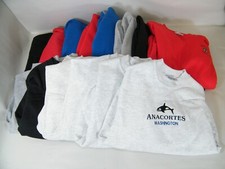  14 PORT AND COMPANY YOUTH LONG SLEEVE CREW NECK SWEATSHIRTS