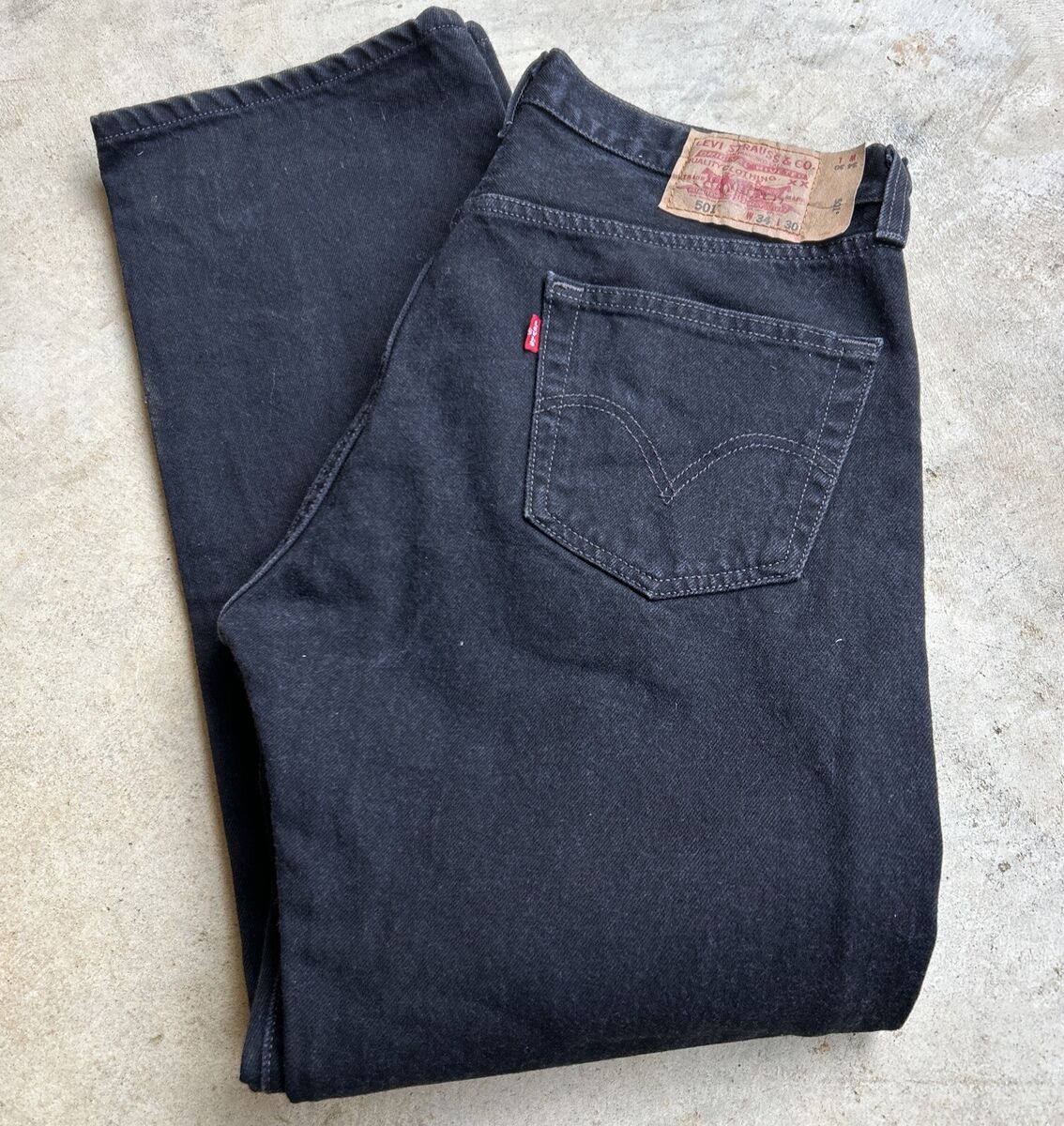 VTG Levis 501 Jeans Mens Black Original Fit Straight Leg VTG Levis 501 Jeans Mens Black Original Fit Straight Leg