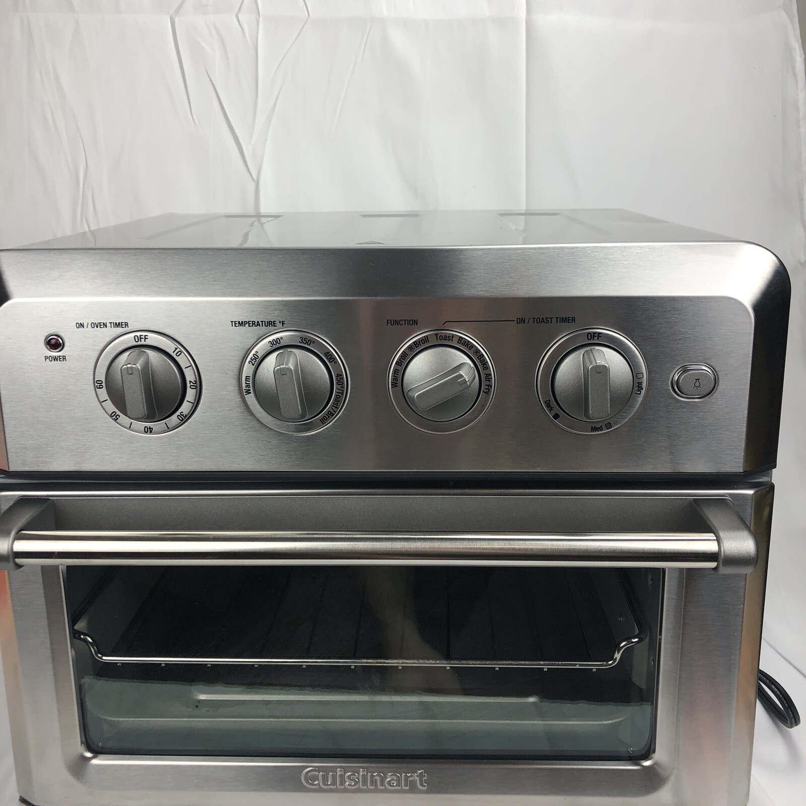 CUISINART 7in1 Air Fryer Bake Broil Toaster Convection Oven CTOA122 eBay