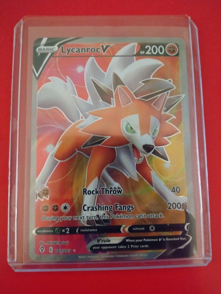 lycanroc v pokemon card or Corviknight V - V Battle Deck Trading Game The Pokemon TCG Lycanroc V #SWSH199 Prices |