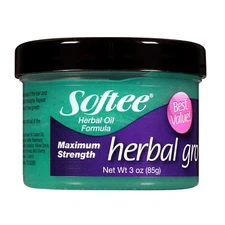 Softee Herbal Gro Herbal  Formula Maximum Strength Nurishes Hair And Scalp 3oz