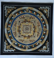Size 50 cm Tibetan Thangka Kalachakra Mandala Painting wall decore, KT27