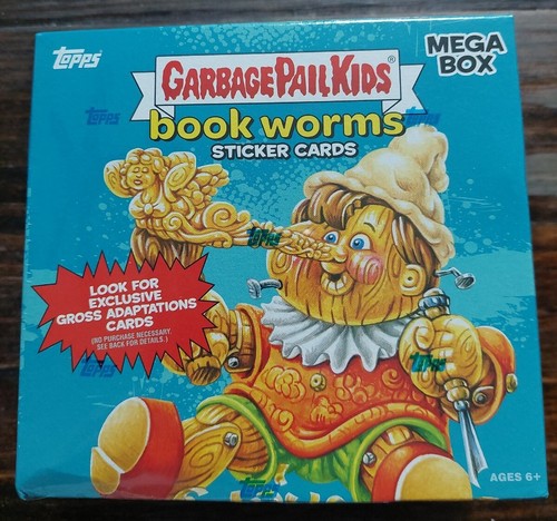 Garbage Pail Kids Book Worms Toy Aisle Mega Box - IN HAND - SEALED GPK 2022