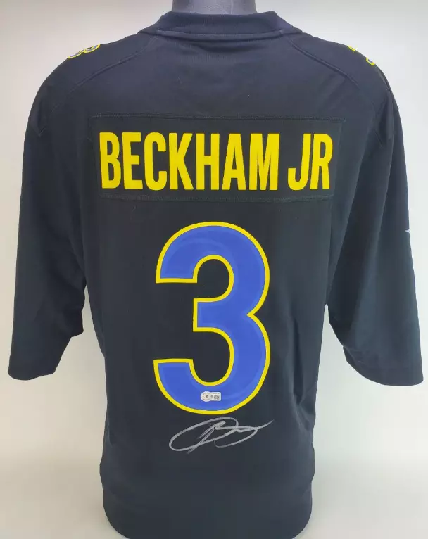 Odell Beckham Jr. Signed Los Angeles Rams Nike NFL Super Bowl LVI