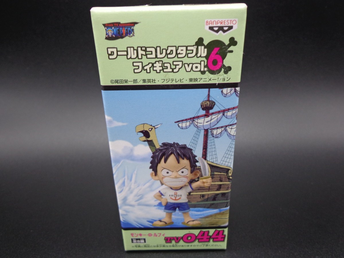 BANPRESTO ONE PIECE WORLD COLLECTABLE FIGURE Monkey D Luffy TV 044 