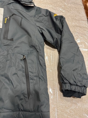 GEMYSE Boys Waterproof Ski Snow Jacket Fleece Windproof Winter Jacket Hood 8 - Picture 2 of 11