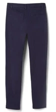 2 Pack French Toast Straight Fit Navy Pants Size 5-16 Waist 22 to 29 School wear