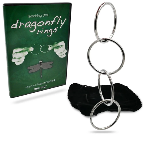 Dragonfly Rings with DVD by MagicMakersInc. - Picture 1 of 1