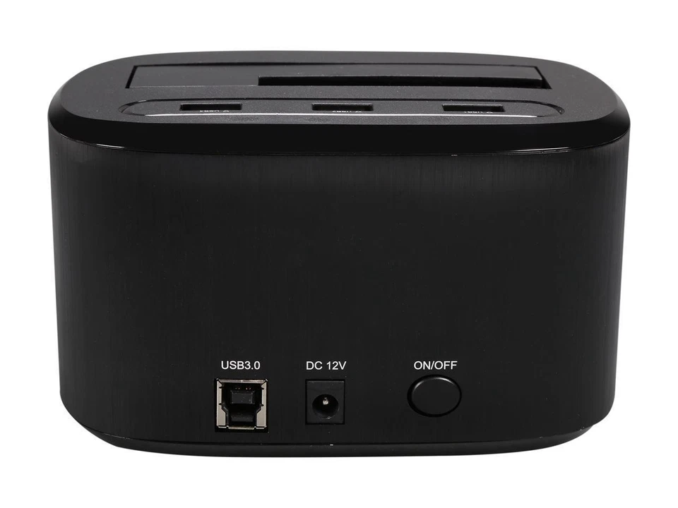 ROSEWILL Hard Drive/SSD Dock 2.5/3.5 SATA3 USB3.0 Charging Ports Docking Station - Image 4 of 4