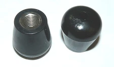 NEW Threaded Rubber Feet or Tips for Bass Drum Spurs Set of 2 Fits Most Spurs