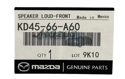トット出品 NEW OEM Mazda 2013-2023 Mazda3 Mazda6 CX-5 CX-9 Front Door Speaker