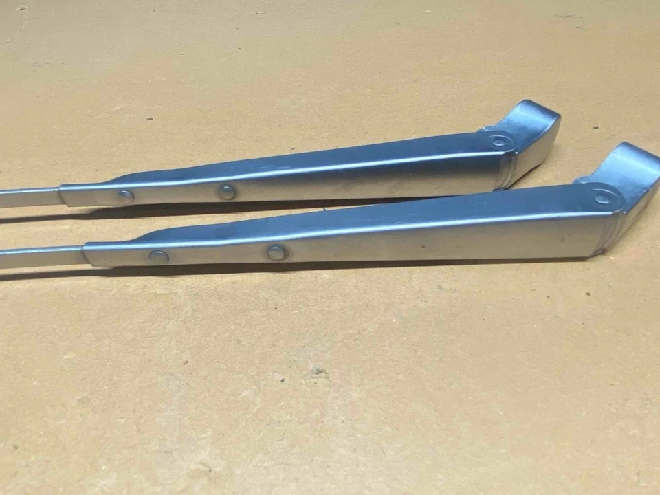 73-84 Chevy GMC Truck STAINLESS WINDSHIELD WIPER ARMS Square Body K5 Blazer - Image 2 of 4