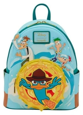 Disney Loungefly WDBK4552 Phineas & Ferb Mini Backpack  Ferry Schnabeltier - Bild 1 von 2