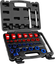 Bearing Press Kit 33pc Bearing Race And Seal Driver Set With Metric Bearing Press Kit 33pc Bearing Race And Seal Driver Set With Metric