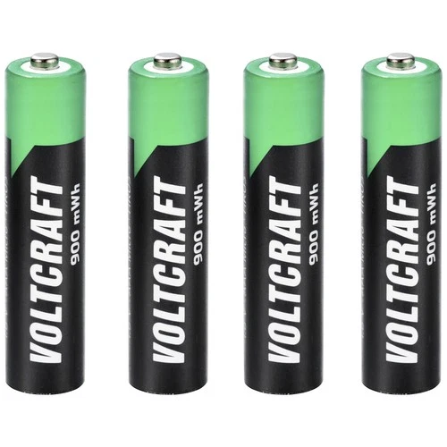 VOLTCRAFT HR03 Micro (AAA)-Akku NiZn 900 mWh/550 mAh 1.6 V 4 St.