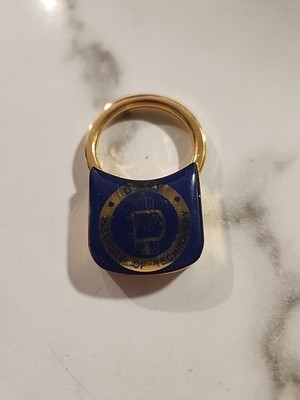 DeVRY Institute Of Technology Chain Gold Blue Metal
